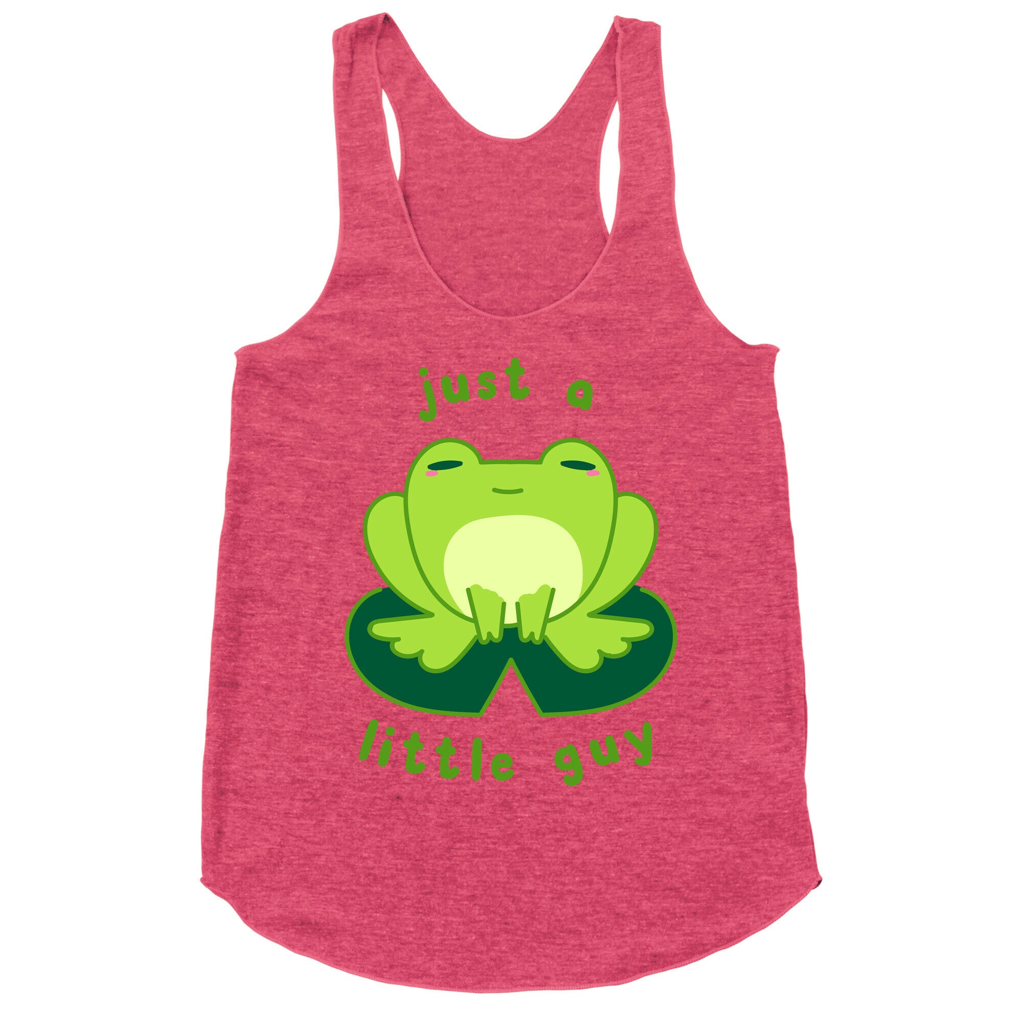 Just a Little Guy (Frog) Racerback Tank